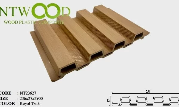 Lam Sóng Gỗ Nhựa Ntwood Nt23627