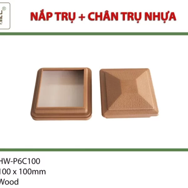 Nắp Trụ Hwood Hwp6c100 Wood