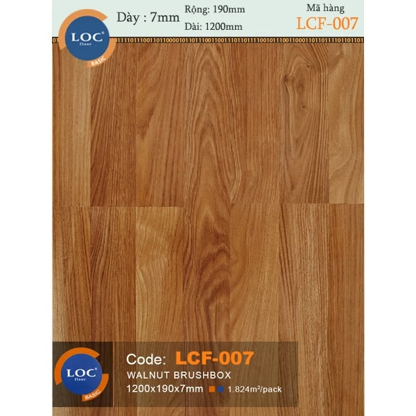 Sàn Gỗ Loc Floor LFC007