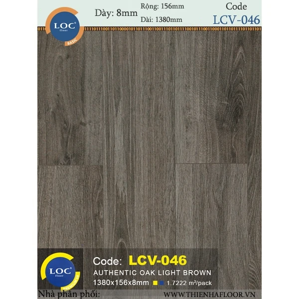 Sàn Gỗ Loc Floor Lcv046