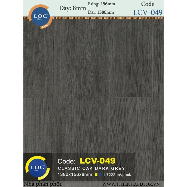 Sàn Gỗ Loc Floor Lcv049