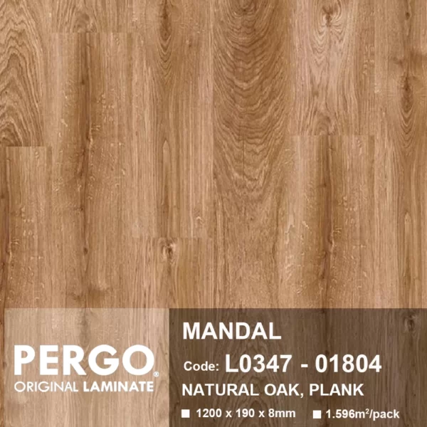 Sàn Gỗ Pergo Mandal 01804