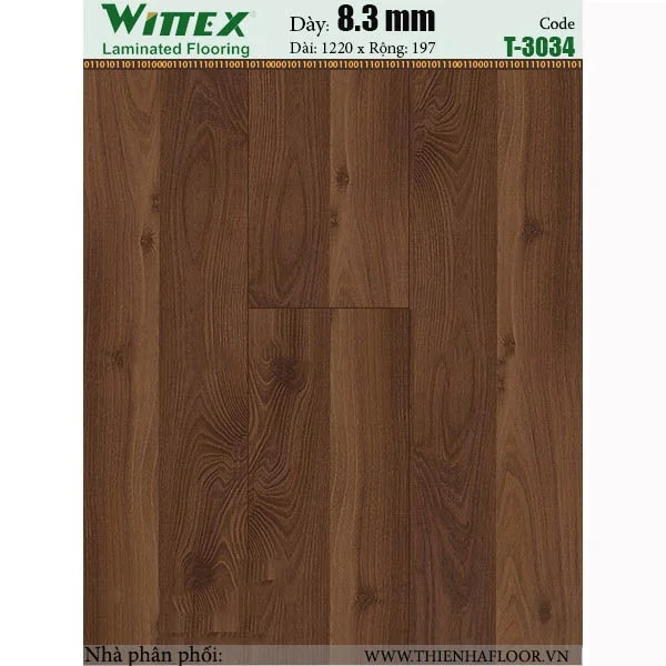 Sàn Gỗ Wittex T3034