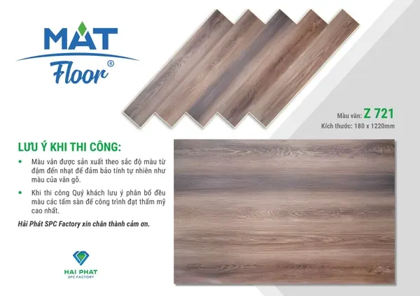 Sàn Nhựa Hèm Khóa MatFloor Z721