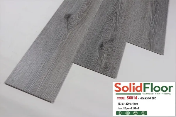 Sàn Nhựa Hèm Khóa Solid Tile S6014