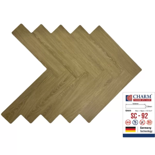 Sàn Nhựa Xương Cá Charm Wood SC92