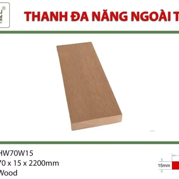 Thanh Đa Năng Hwood Hw70w15 Wood