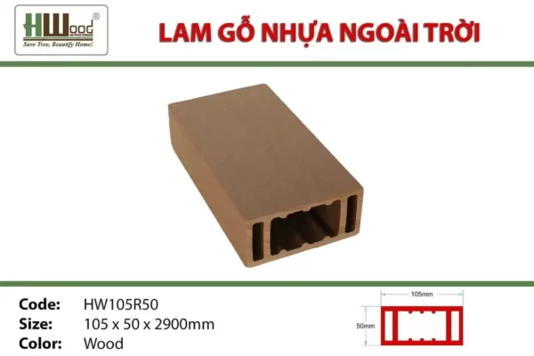 Thanh Lam Hộp Hwood Hw105r50 Wood