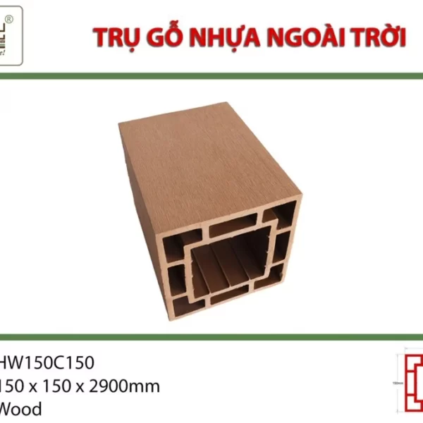 Trụ Cột Pergola Hwood Hw150c150 Wood