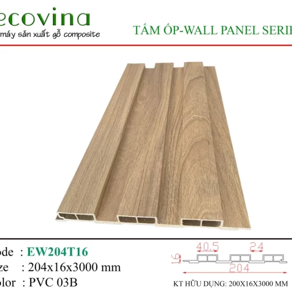 Lam Sóng Ecovina 3 Sóng Trung EW204T16