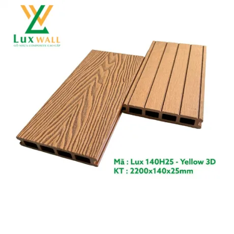 Sàn Gỗ Nhựa Luxwall Lux140h25-3d Yellow