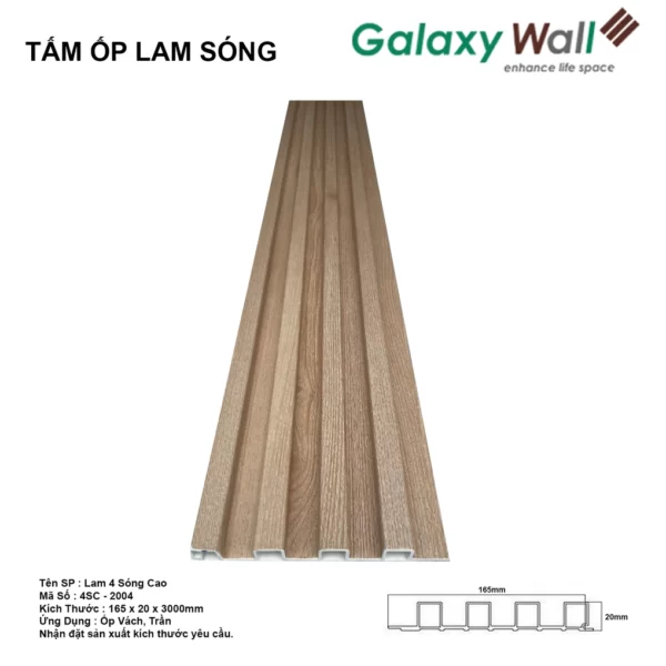 Tấm Ốp Galaxy Wall 4 Sóng Cao 4sc-2004