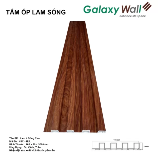 Tấm Ốp Galaxy Wall 4 Sóng Cao 4sc-hjl