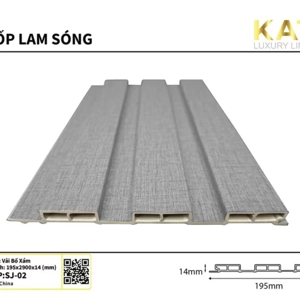 Tấm Ốp Lam Sóng Kata Sj-02