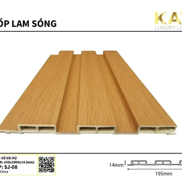 Tấm Ốp Lam Sóng Kata Sj-08