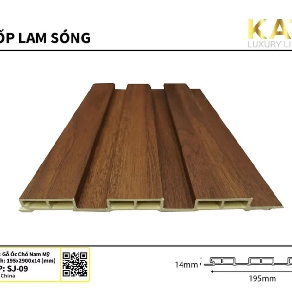 Tấm Ốp Lam Sóng Kata Sj-09