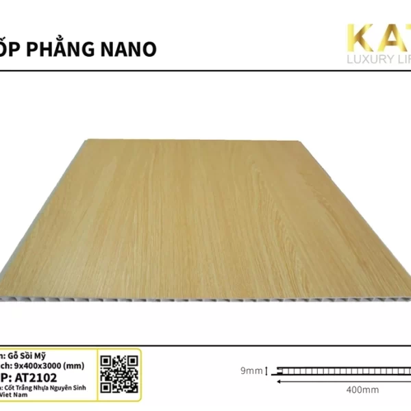 Tấm Ốp Phẳng Nano Kata At-2102