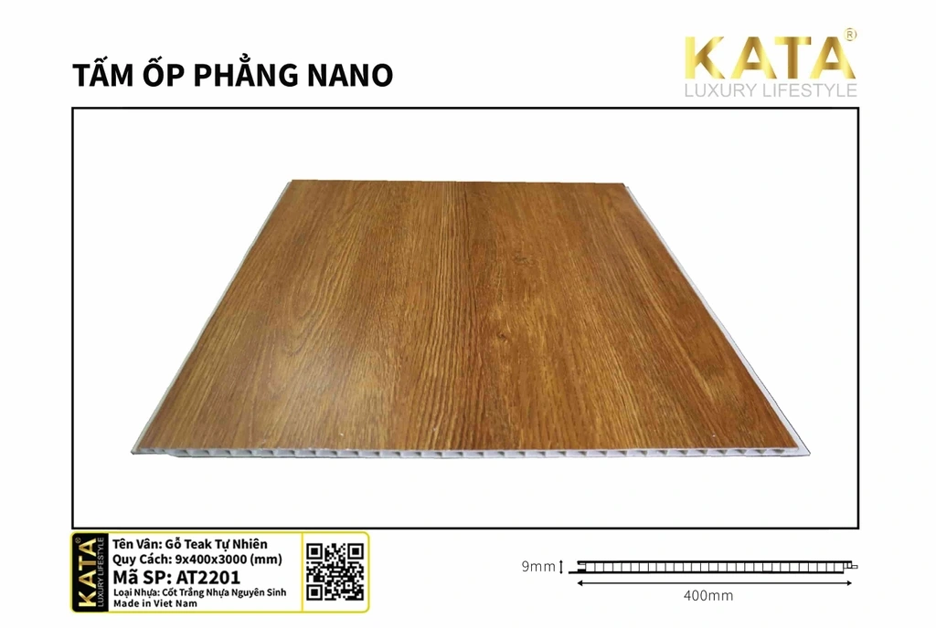 Tấm Ốp Phẳng Nano Kata At-2201