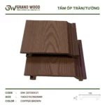 Tấm Ốp Trần, Tường Grandwood Gw-2d156x21 Copper Brown