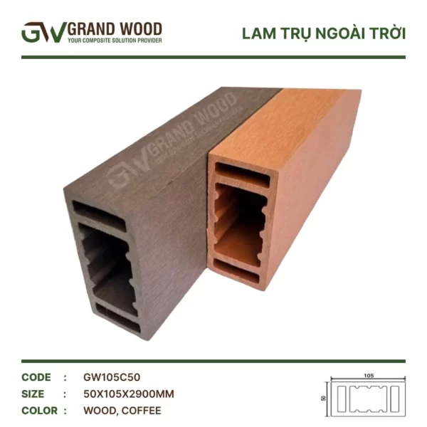 Thanh Lam Hộp Grandwood Gw105c50