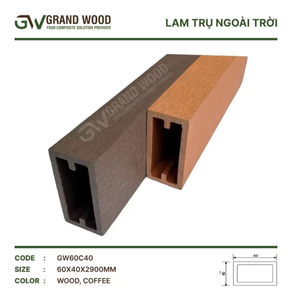 Thanh Lam Hộp Grandwood Gw60c40